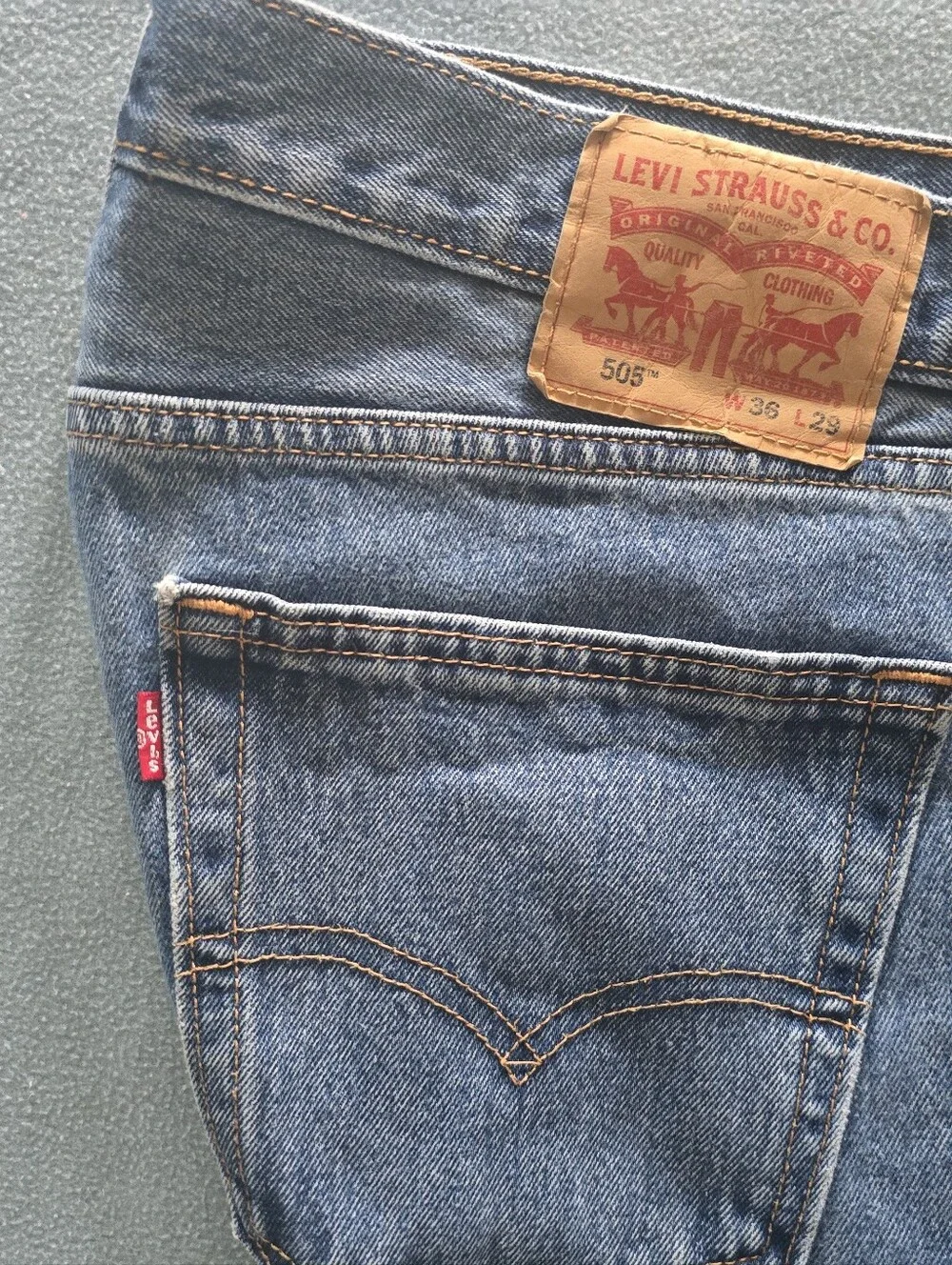 Levis bearly used